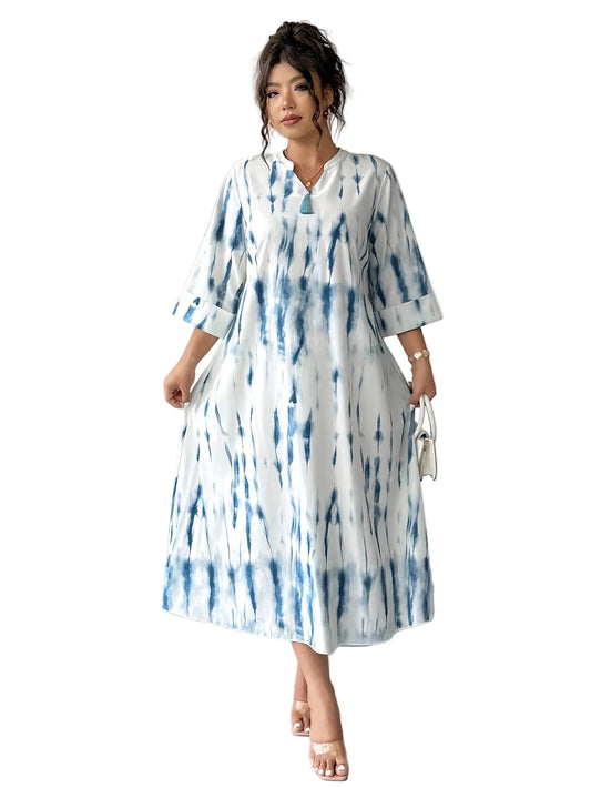 Women’s Tie-Dye Midi Dress